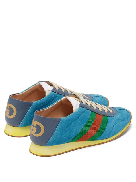 gucci blue blooms shoes|blue gucci shoes suede.